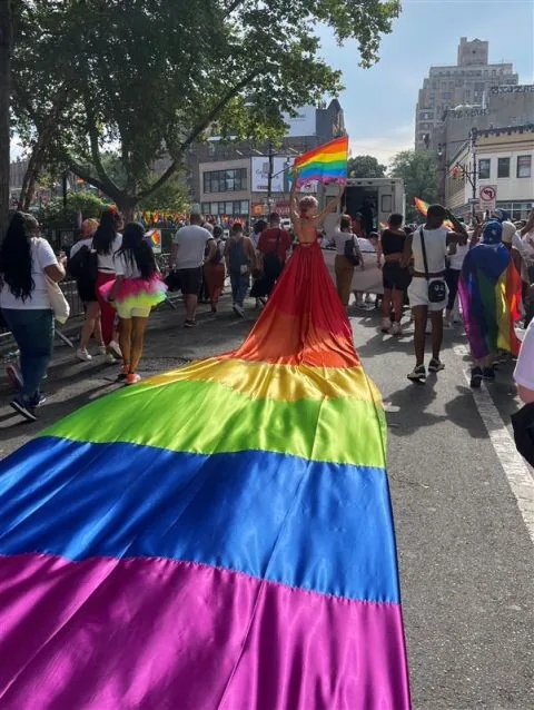 NYC Pride parade