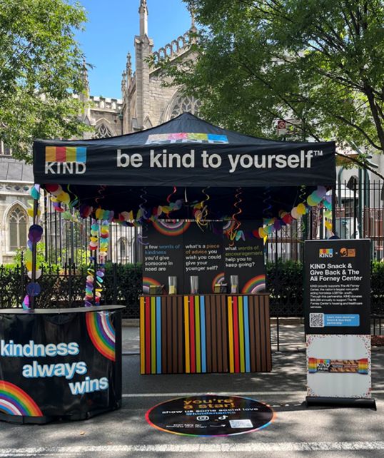 KIND Pride activation build