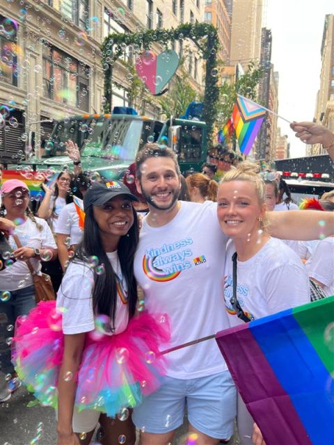KIND Pride team candid