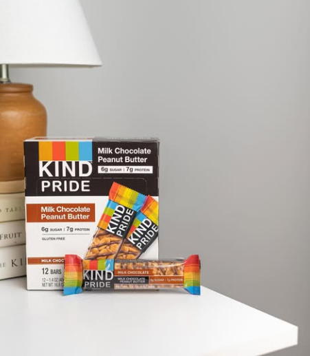 Earlier KIND Pride packaging