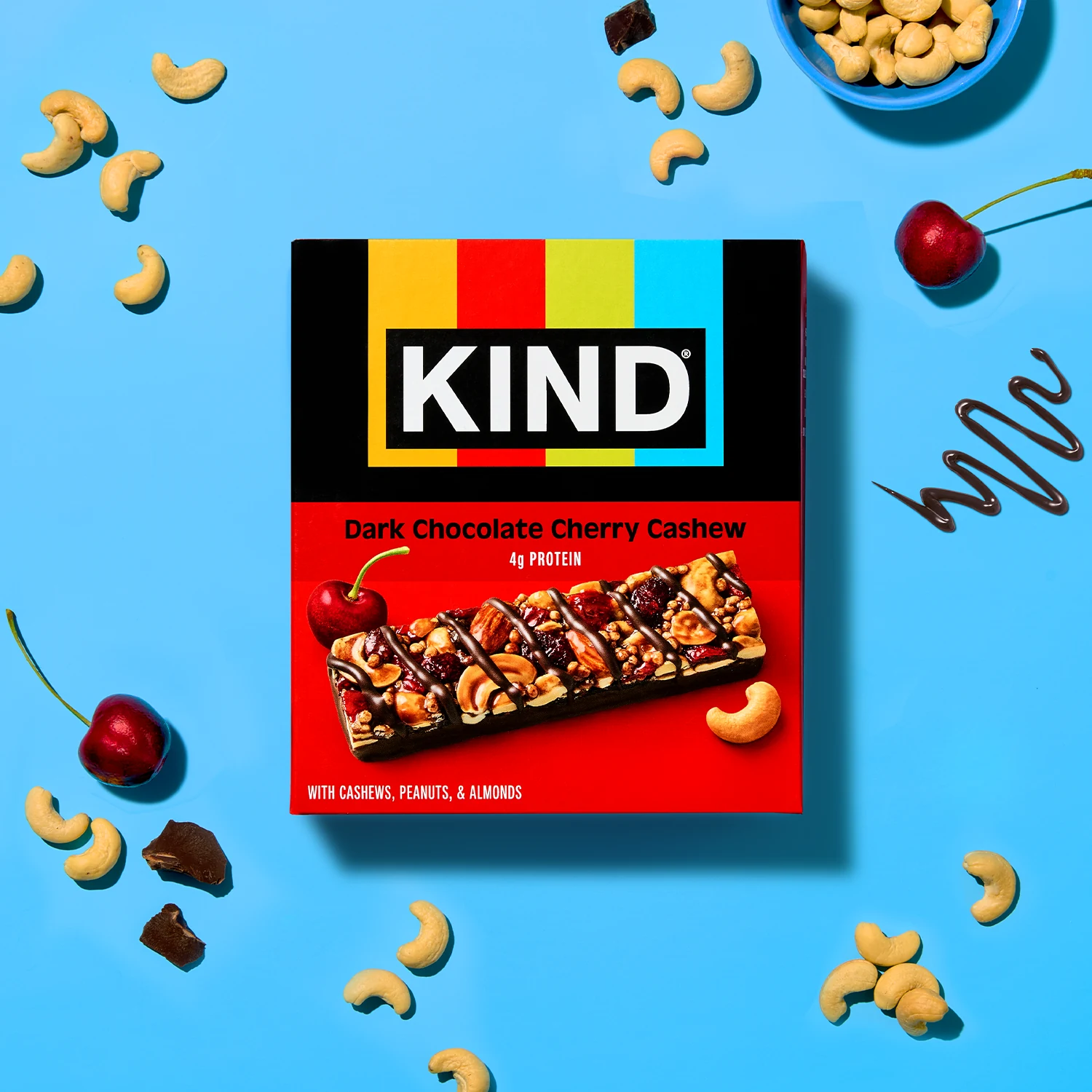 KIND Dark Chocolate Cherry Cashew product world