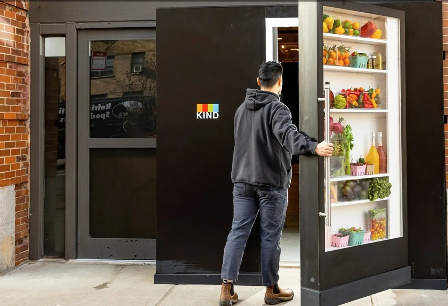 Secret KIND Farmers Market hidden door